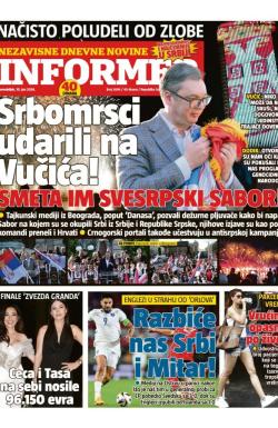 Informer - broj 3696, 9. jun 2024.