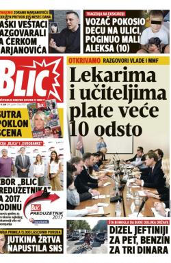 Blic - broj 7659, 13. jun 2018.