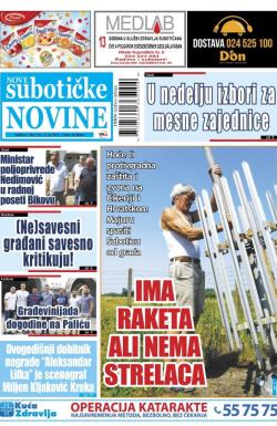 Nove Subotičke novine - broj 122, 5. jul 2019.
