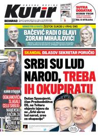 Kurir - broj 3655, 27. nov 2013.