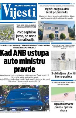 Vijesti - broj 9812, 25. avg 2025.