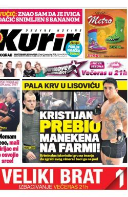 Kurir - broj 575, 11. sep 2015.