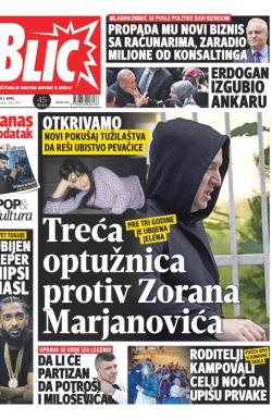 Blic - broj 7947, 2. apr 2019.