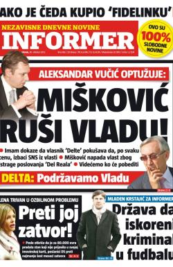 Informer - broj 149, 30. okt 2012.