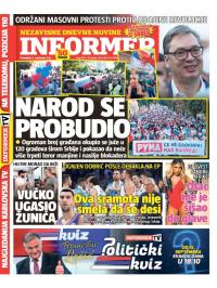 Informer - broj 4077, 8. sep 2025.