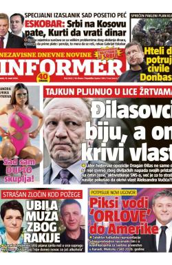 Informer - broj 3625, 15. mar 2024.