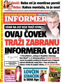 Informer CG - broj 653, 27. jun 2014.