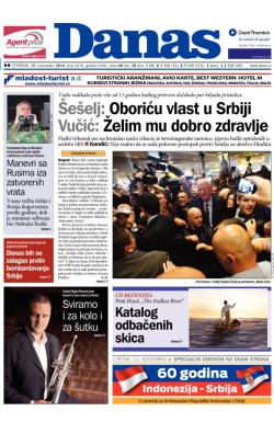 Danas - broj 6254, 13. nov 2014.