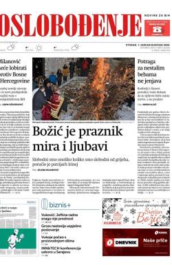 Oslobođenje - broj 26260, 7. jan 2020.