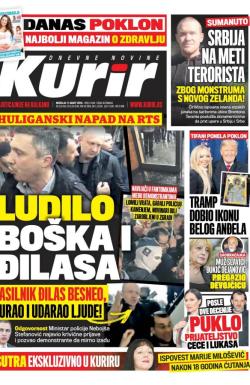 Kurir - broj 1834, 17. mar 2019.