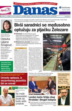 Danas - broj 6854, 5. jul 2016.