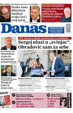 Danas - broj 8258, 9. maj 2020.