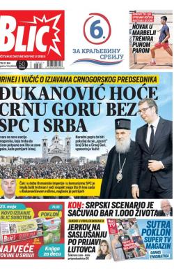 Blic - broj 8343, 21. maj 2020.