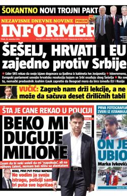 Informer - broj 785, 28. nov 2014.