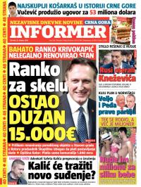 Informer CG - broj 754, 23. okt 2014.