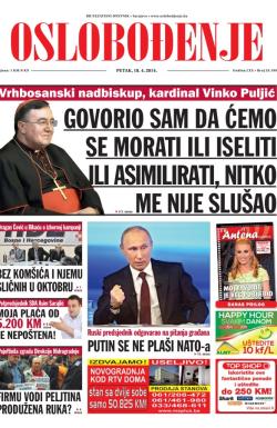 Oslobođenje - broj 24.199, 18. apr 2014.