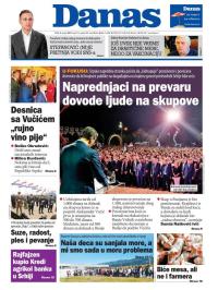 Danas - broj 8712, 6. avg 2021.