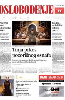 Oslobođenje - broj 25855, 18. nov 2018.
