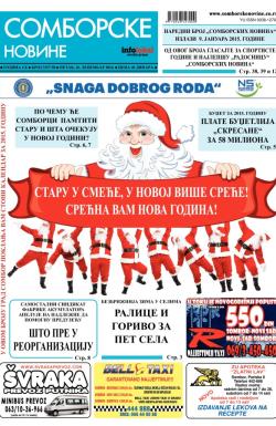 Somborske novine - broj 3157-58, 26. dec 2014.