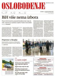 Oslobođenje - broj 25183, 4. jan 2017.