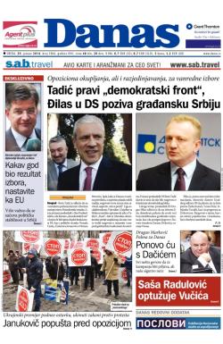 Danas - broj 5966, 29. jan 2014.