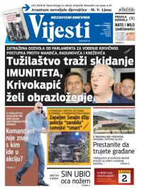 Vijesti - broj 6325, 3. nov 2015.