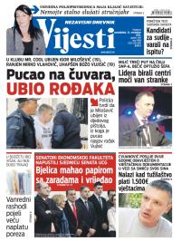 Vijesti - broj 5986, 24. nov 2014.