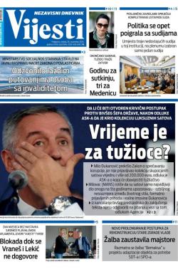 Vijesti - broj 9904, 26. nov 2025.