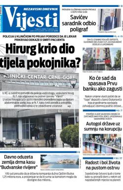 Vijesti - broj 9128, 17. sep 2023.
