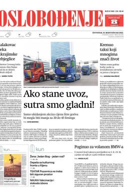 Oslobođenje - broj 26936, 10. mar 2022.