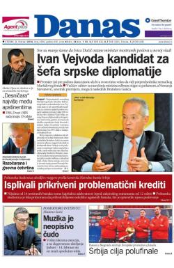 Danas - broj 6700, 2. feb 2016.
