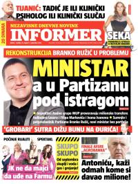 Informer - broj 404, 31. avg 2013.
