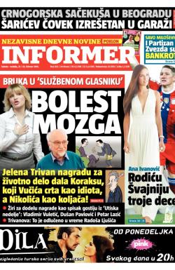 Informer - broj 853, 21. feb 2015.