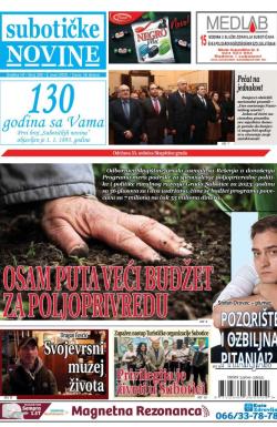 Nove Subotičke novine - broj 309, 3. mar 2023.