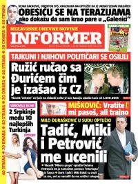 Informer - broj 525, 24. jan 2014.