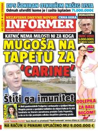 Informer CG - broj 1199, 9. apr 2016.