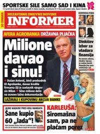 Informer - broj 77, 7. avg 2012.