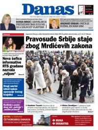 Danas - broj 10142, 13. feb 2026.