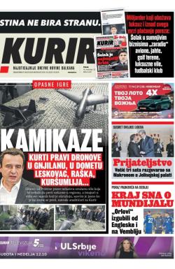 Kurir - broj 4207, 14. nov 2025.
