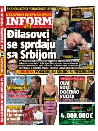 Informer - broj 3799, 8. okt 2024.
