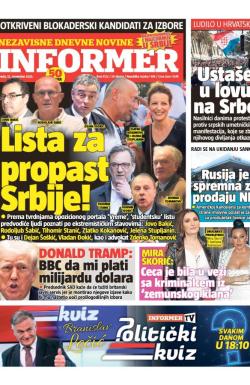 Informer - broj 4132, 12. nov 2025.
