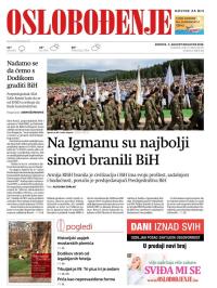 Oslobođenje - broj 26107, 3. avg 2019.