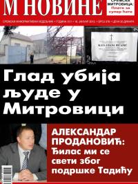 M Novine, Sr. Mitrovica - broj 578, 16. jan 2013.