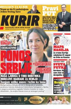 Kurir - broj 3837, 28. okt 2024.