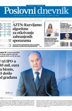 Poslovni Dnevnik - broj 5464, 10. nov 2025.