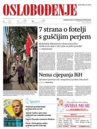 Oslobođenje - broj 25471, 23. okt 2017.
