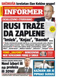 Informer - broj 197, 25. dec 2012.