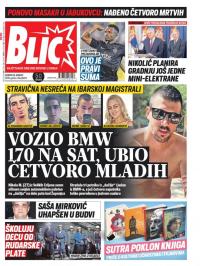 Blic - broj 8073, 10. avg 2019.