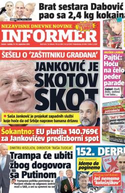 Informer - broj 1336, 17. sep 2016.
