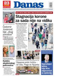 Danas - broj 8331, 21. jul 2020.